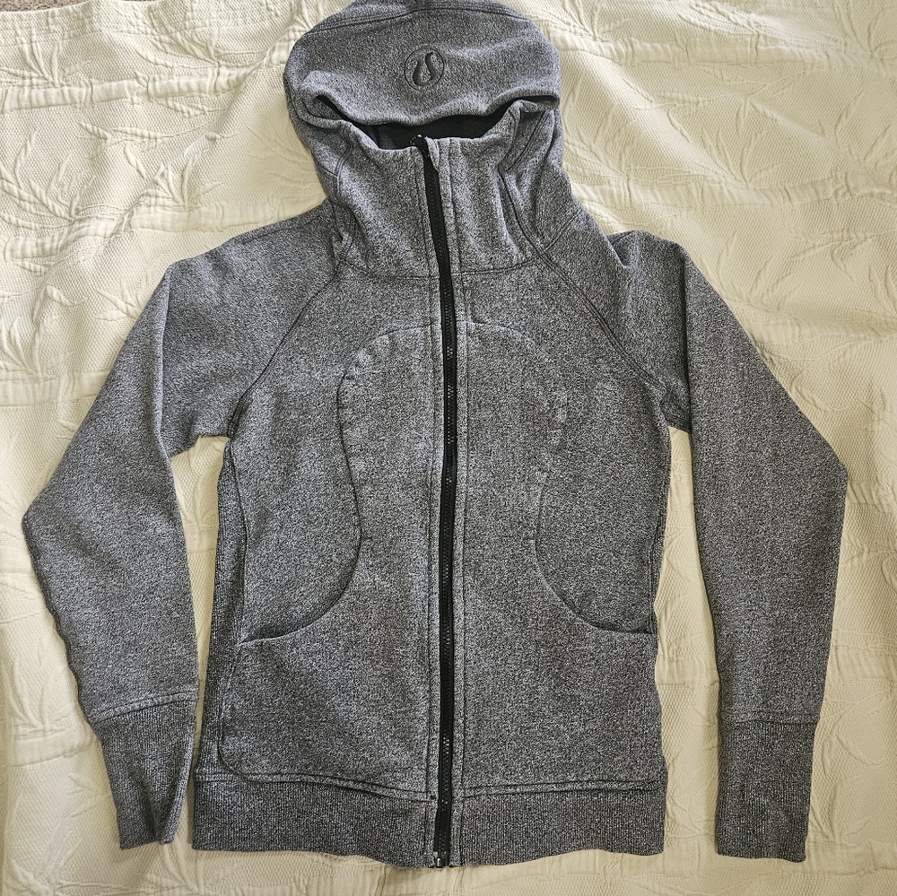 Lululemon Grey Scuba Hoodie